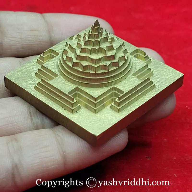 Smallest Akhand Maha Meru Yantra in Solid