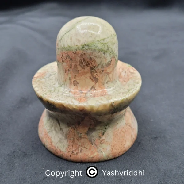 Redanit stone Shivling For Worship, Gift , and Decoration Good for Office and Home