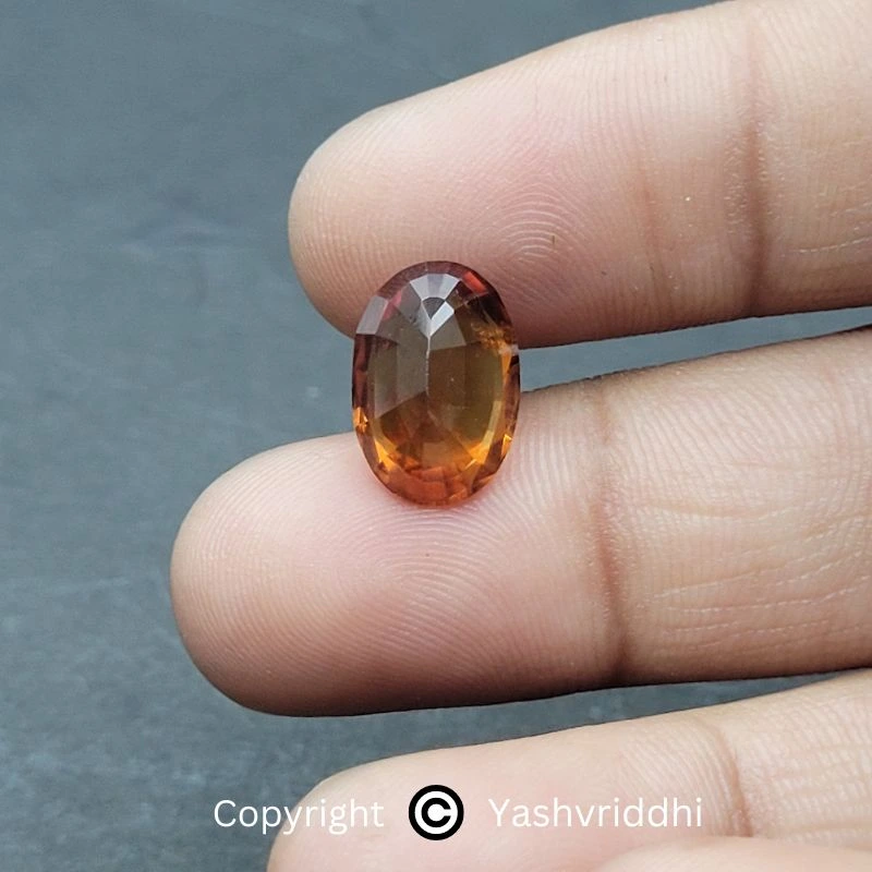 Natural Hessonite/Gomed in 5.25 ct