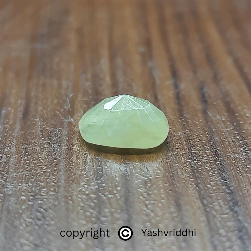 Yellow Sapphire Ring Stone 3.70 ct/4.2 Ratti Square Shape