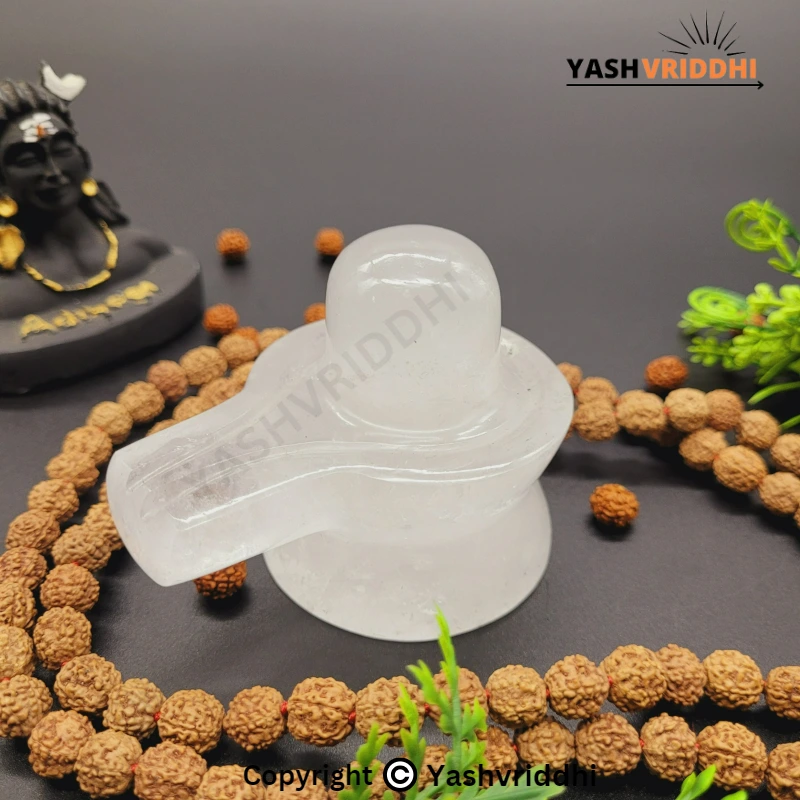 Original Sphatik Shivling | Weight - 2.3398 g | Size - 2.5 inches Approx