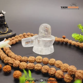 Original Sphatik Shivling | Weight – 132.91 g | Size – 2.5 inches Approx