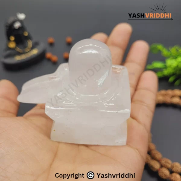 Original Sphatik Shivling | Weight – 128.24 g | Size – 2 inches Approx