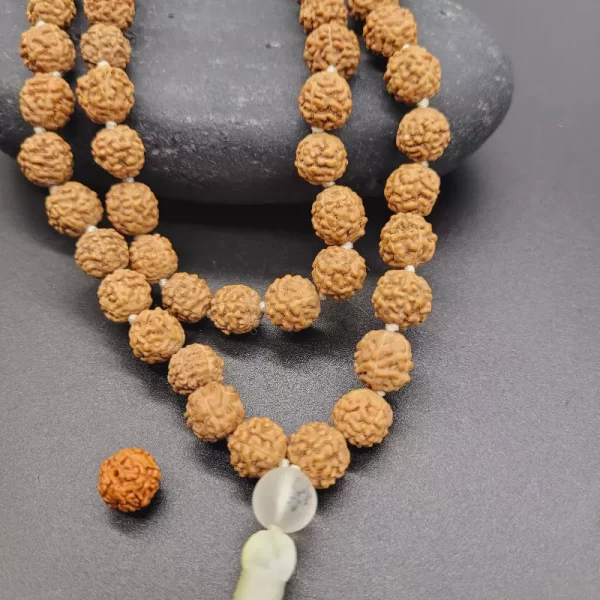 Rudraksha Jaap Mala with OM Mani Mantra