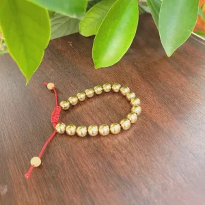Golden Pyrite Stone Bracelet
