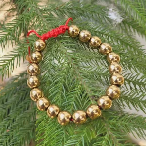 Golden Pyrite Stone Bracelet