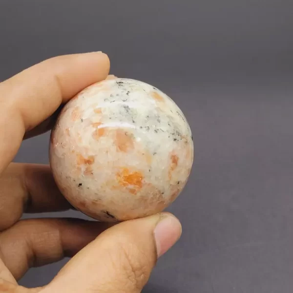 Natural Sun Stone Crystal Ball