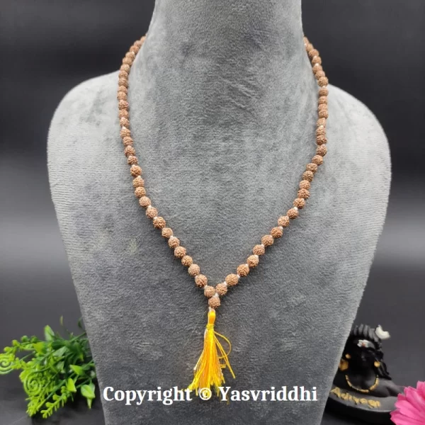 5 Mukhi Rudraksha Mala for Kanth Mala - 6mm