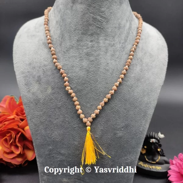 5 Mukhi Rudraksha Mala for Silver & Gold Making-5mm