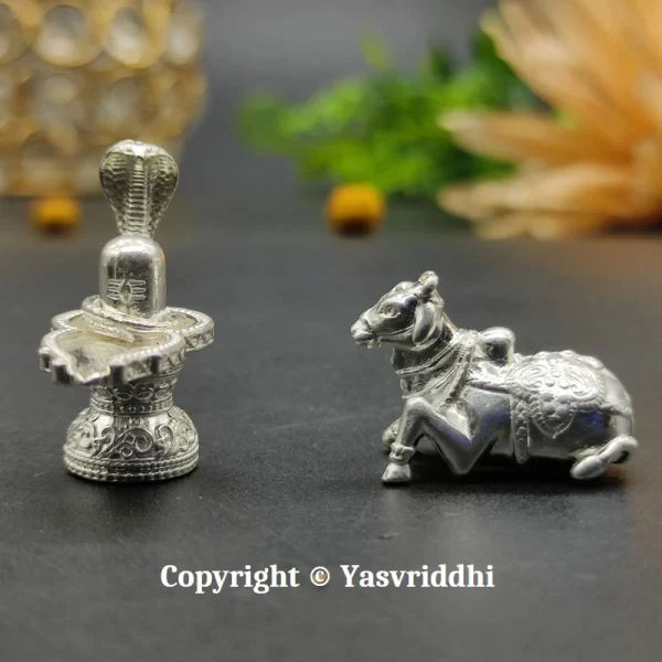 World Smallest Shivling with Nandi, Premium build Elegant Carving.