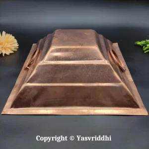 Sacred Copper Hawan Kund for Divine Rituals 13.5X13.5 - Image 4