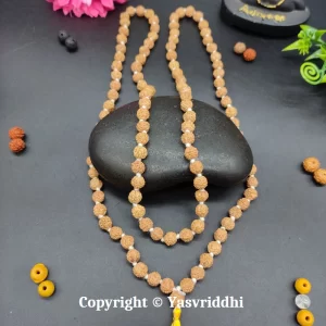 5 Mukhi Rudraksha Mala for Kantha Mala-7mm - Image 5