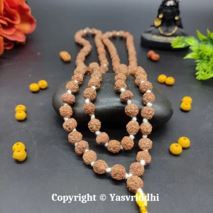 5 Mukhi Rudraksha Mala for Jaap Mala – 10mm - Image 5