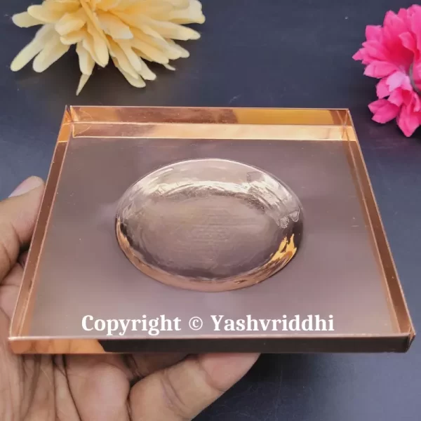 Copper Kurma Prastha Shree Yantra 4.25 inch - Image 7