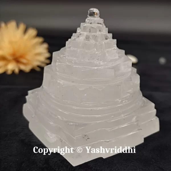 Original Sphatik Maha Meru Shree yantra Medium Size-290gm - Image 2