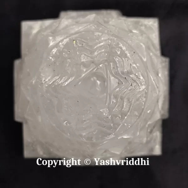 Original Sphatik Maha Meru Shree yantra Medium Size-290gm - Image 3