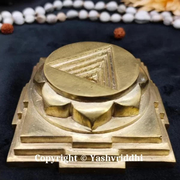 Panchloham Akhand Maha Meru Shree Mahakaali Yantra 3x3 inch