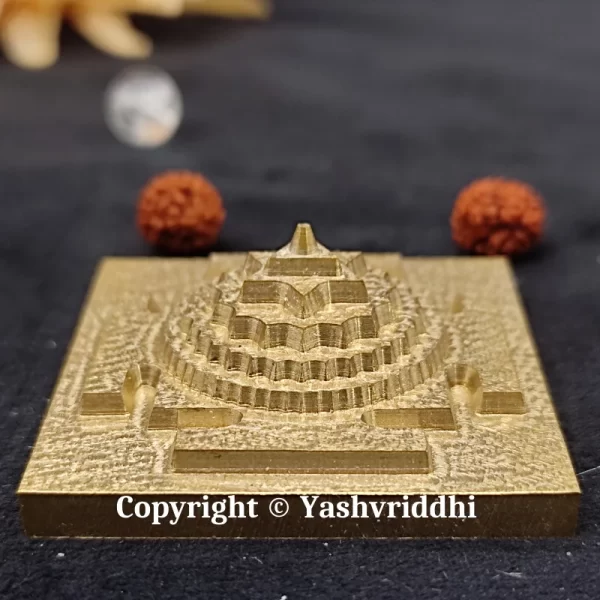 Panchdhatu Meru Shree Durga Navarnav Yantra Premium Quality - Image 2