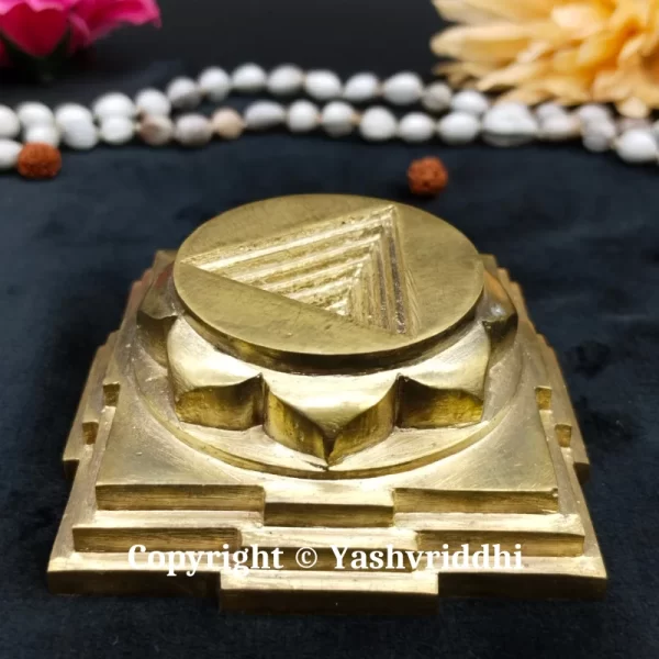 Panchloham Akhand Maha Meru Shree Mahakaali Yantra 3x3 inch - Image 2