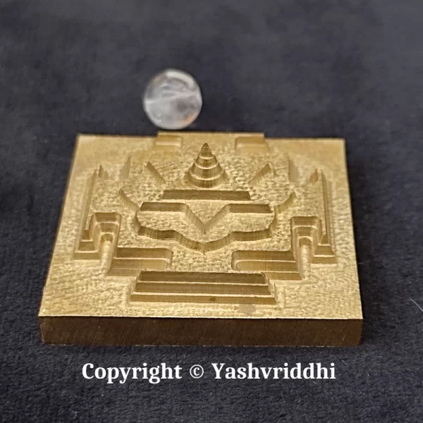 Panchdhatu Meru Shree Mahavidhya Chitramasta Yantra Premium Quality - Image 2