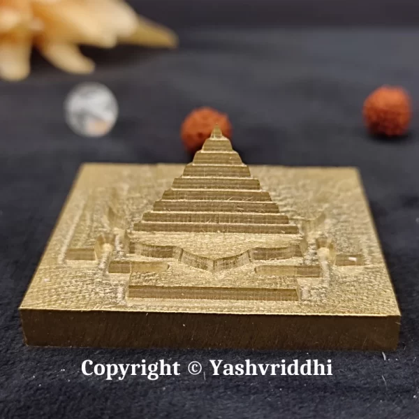 Panchdhatu Meru Tripura Bhairav yantra Premium Quality - Image 2