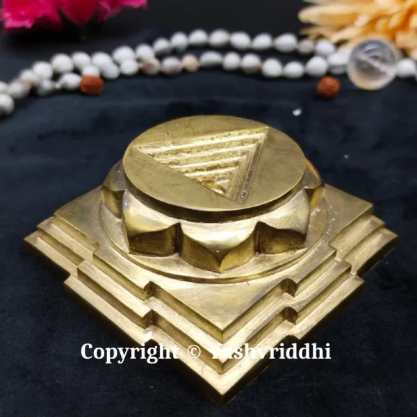 Panchloham Akhand Maha Meru Shree Mahakaali Yantra 3x3 inch - Image 3