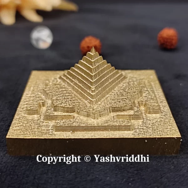 Panchdhatu Meru Tripura Bhairav yantra Premium Quality - Image 3