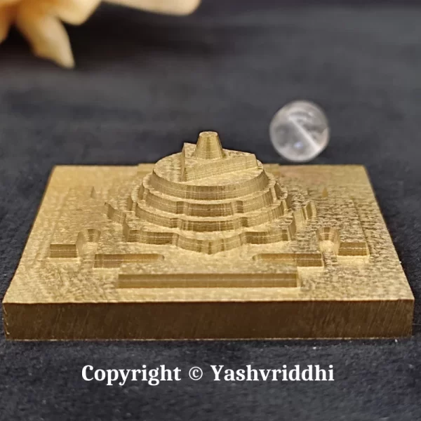 Gayatri Yantra Solid Base Panchdhatu Premium Quality Perfect Geometry - Image 4