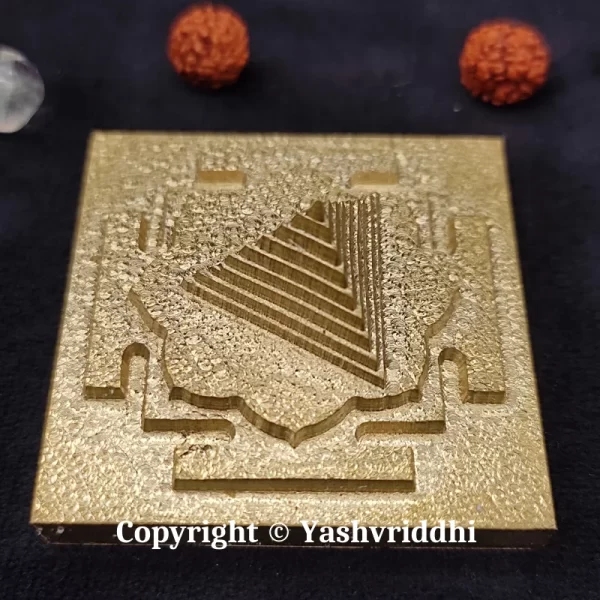 Panchdhatu Meru Tripura Bhairav yantra Premium Quality - Image 4