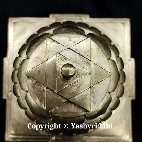 Panchloham Akhand Maha Meru Shree Baglamukhi Yantra 3x3 inch - Image 4