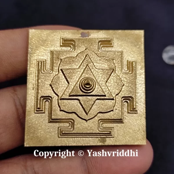 Panchdhatu Meru Shree Mahavidhya Chitramasta Yantra Premium Quality - Image 5