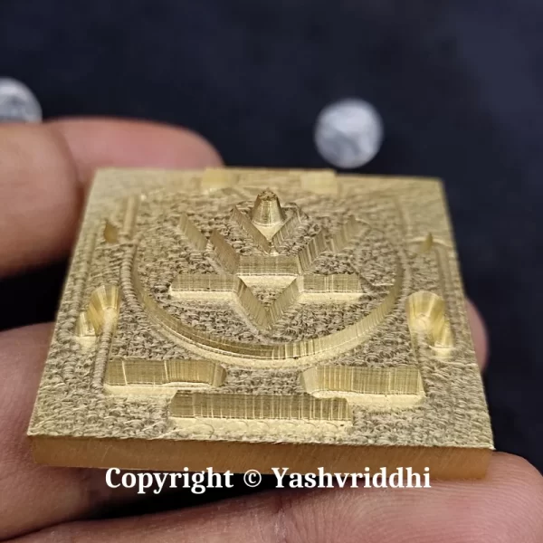 Panchdhatu Meru Shree Kuber Yantra premium Quality - Image 4