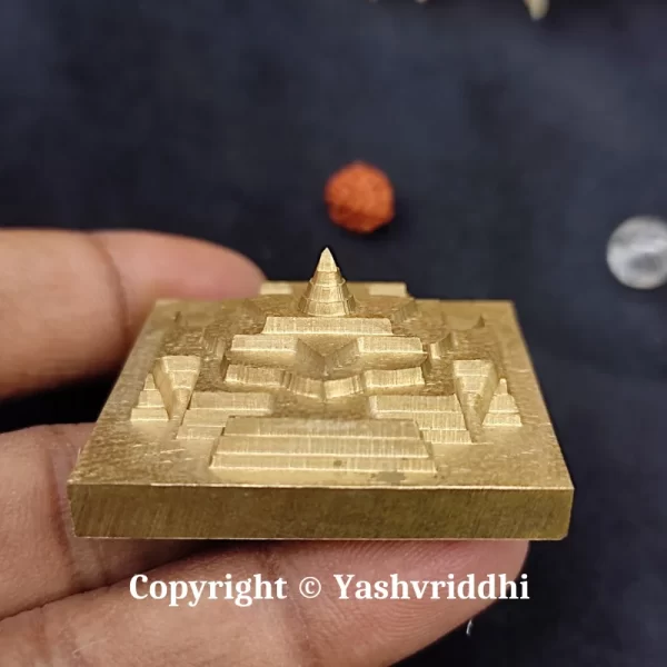 Panchdhatu Meru Shree Mahavidhya Chitramasta Yantra Premium Quality - Image 6