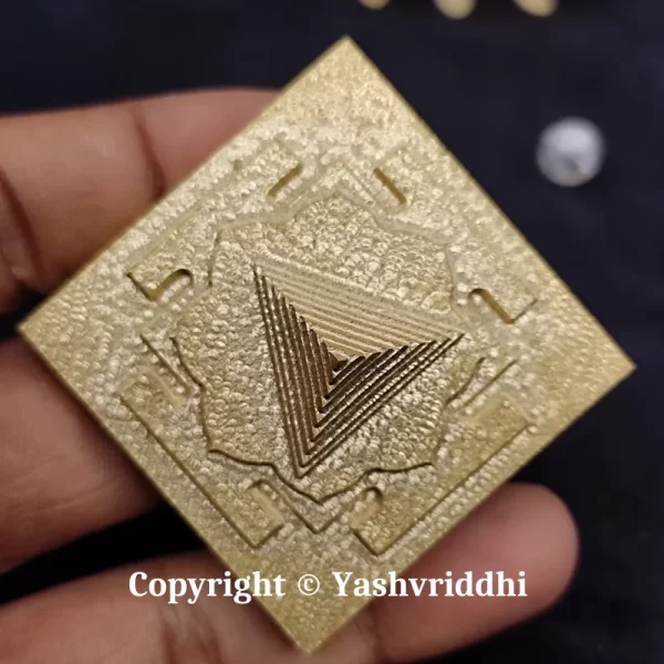 Panchdhatu Meru Tripura Bhairav yantra Premium Quality - Image 7