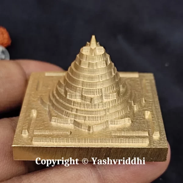 Panchdhatu Meru Mahamrityunjay Yantra Premium Quality - Image 7