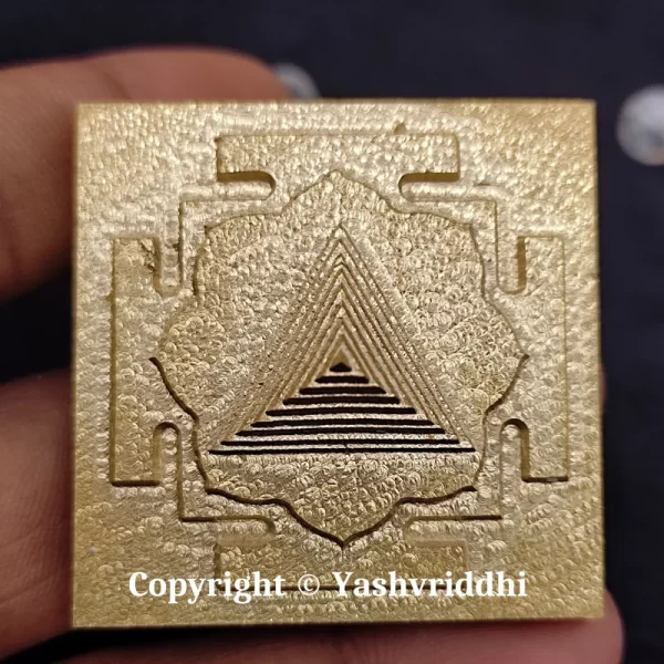 Panchdhatu Meru Tripura Bhairav yantra Premium Quality - Image 8