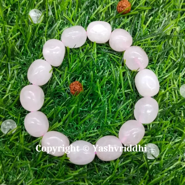 Adorn Your Wrist with the Rose Quartz Bracelet - Image 2