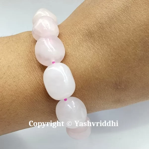 Adorn Your Wrist with the Rose Quartz Bracelet - Image 3