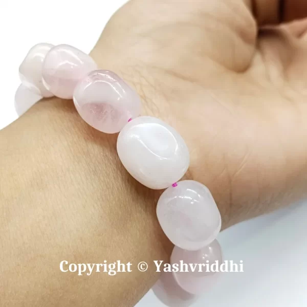 Adorn Your Wrist with the Rose Quartz Bracelet - Image 4