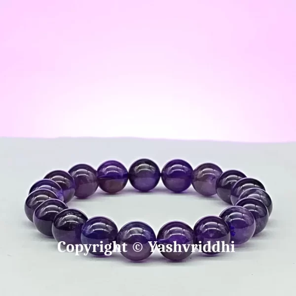 Purple Majesty: The Enchanting Aura of Amethyst Square Bracelet