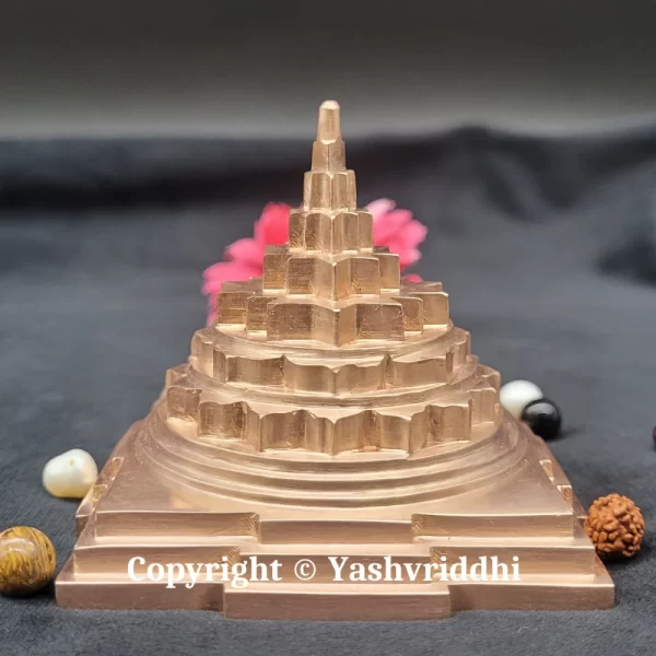 Copper Maha Meru Shree Yantra 3x3 inch - Image 3