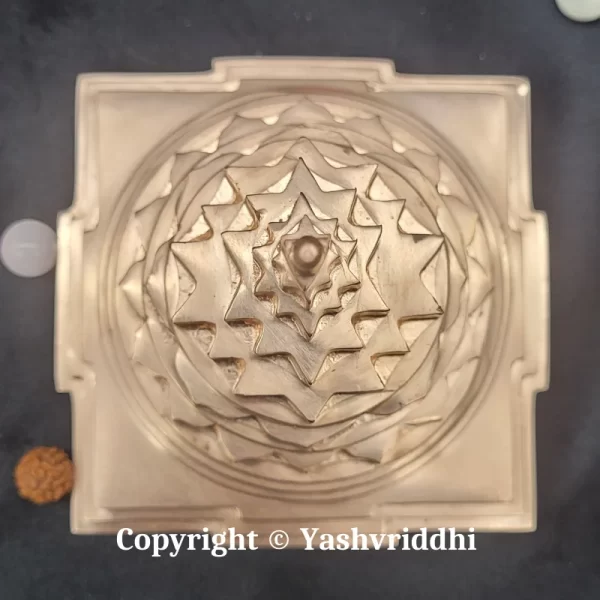 Copper Maha Meru Shree Yantra 3x3 inch - Image 5