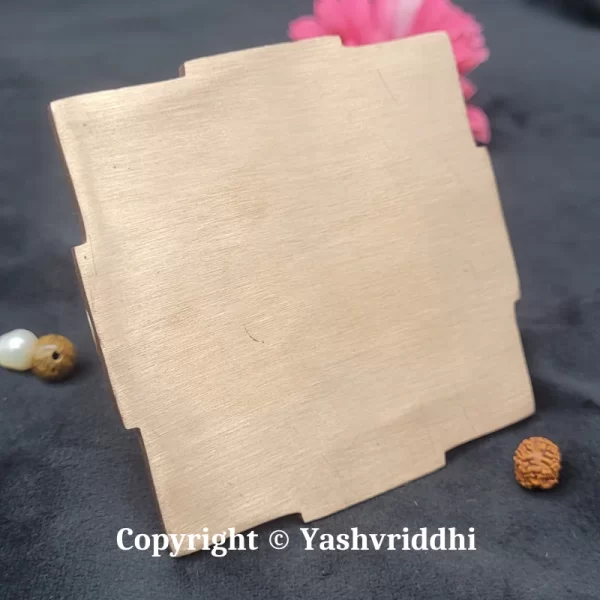 Copper Maha Meru Shree Yantra 3x3 inch - Image 8