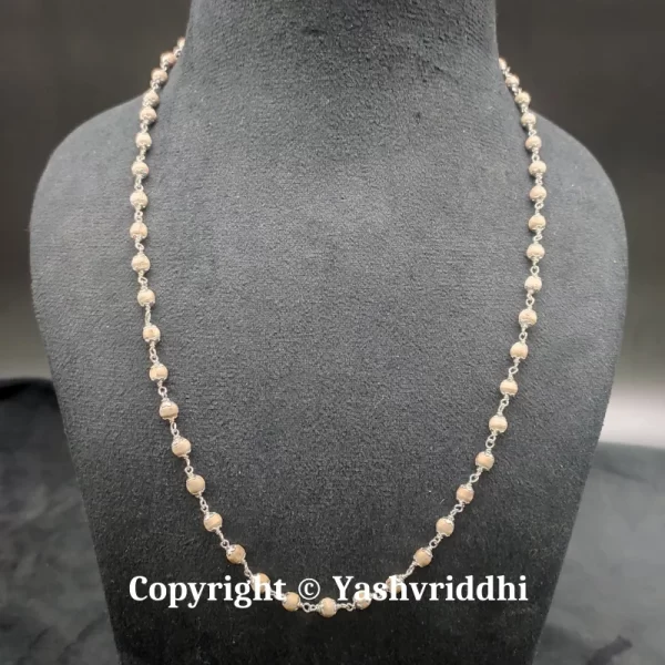 Tulsi Mala With Silver Plated Premium Quality