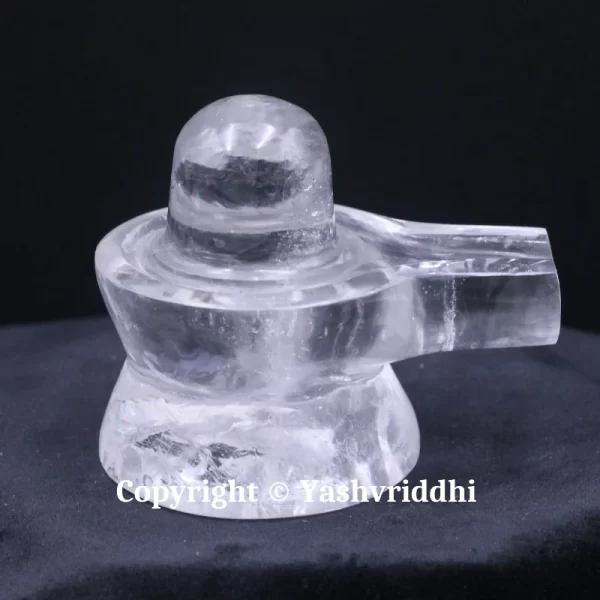 Original Crystal Sphatik Shivling 293gm