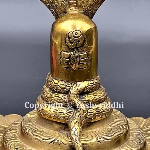 Brass Shivling with Naag Premium Quality - Image 3