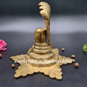 Brass Shivling with Naag Premium Quality - Image 5
