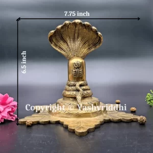 Brass Shivling with Naag Premium Quality - Image 8