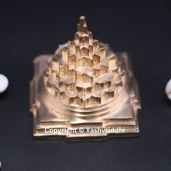 Copper Meru Shree Yantra Hollow 2.5 Inch