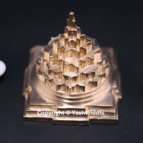 Copper Meru Shree Yantra Hollow 2.5 Inch - Image 2